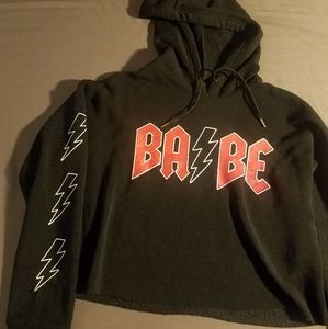 BABE crop sweatshirt